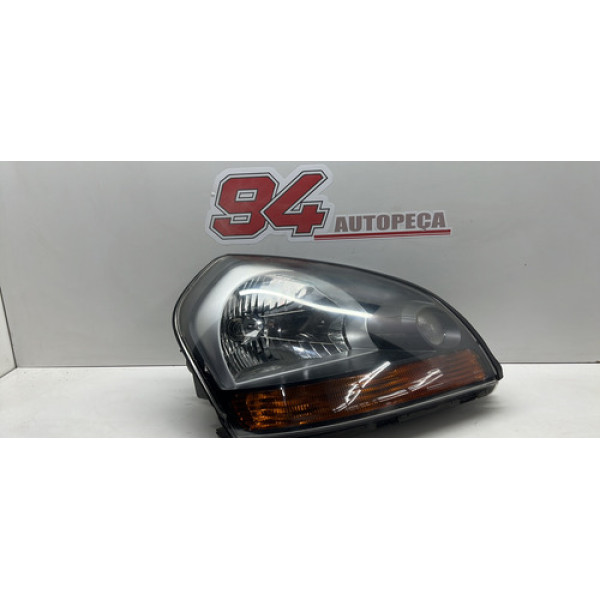 Farol Dianteiro Direito (r) Hyundai  Tucson  Preta 2014 Direito