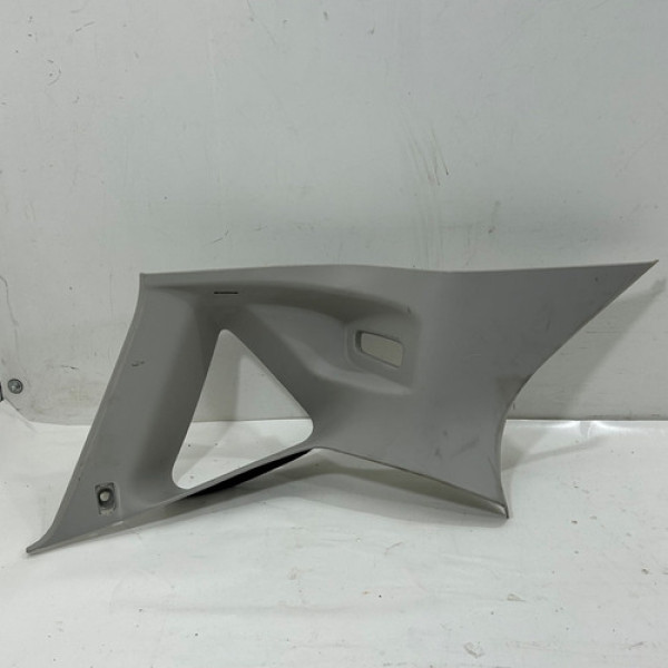 Moldura Acabamento Cinto Traseiro Esquerdo New Fiesta 2015 Cinza