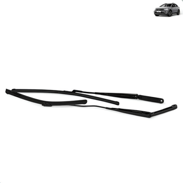 Braço Limpador Parabrisa Nivus 2021 2022 A 2024 Par Esquerdo