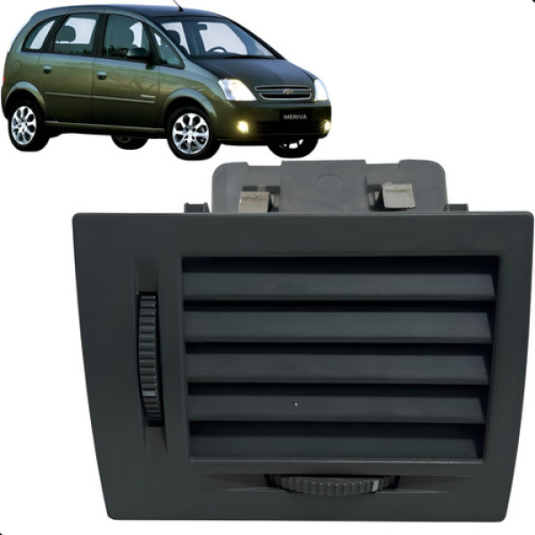 Difusor Ar Canto Esquerd Chevrolet Meriva 1.8 2009 2010 2011