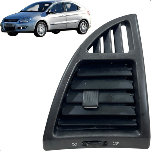 Moldura Do Difusor De Ar Direito Chery Cielo 1.6 2010