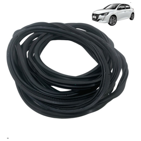 Borracha Porta Peugeot 208 2021 2024 Par