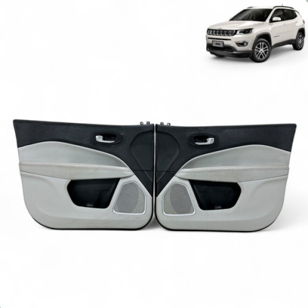 Forro Porta Dianteira Jeep Compass 2017 2018 2019 2020 Par