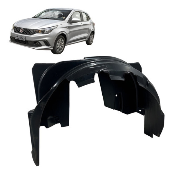 Parabarro Fiat Argo 2018 2019 2020 2021 Traseiro Direito