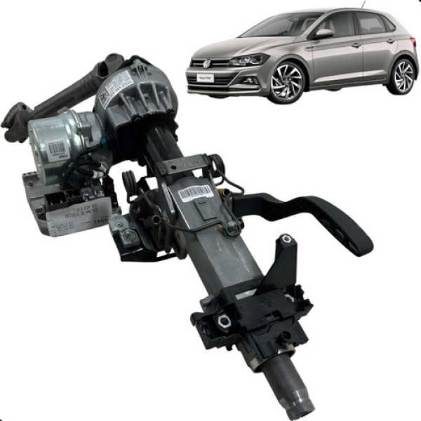 Coluna Direção Elétrico Polo Virtus 1.0 Tsi 2018 A 2021