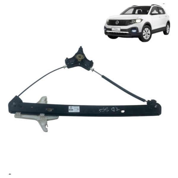 Máquina Vidro Porta Traseira Direita Tcross 2020 2024 