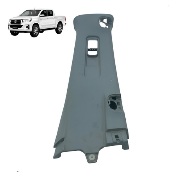 Forro Acabamento Coluna Central Direita Hilux 2016 2021 Usad