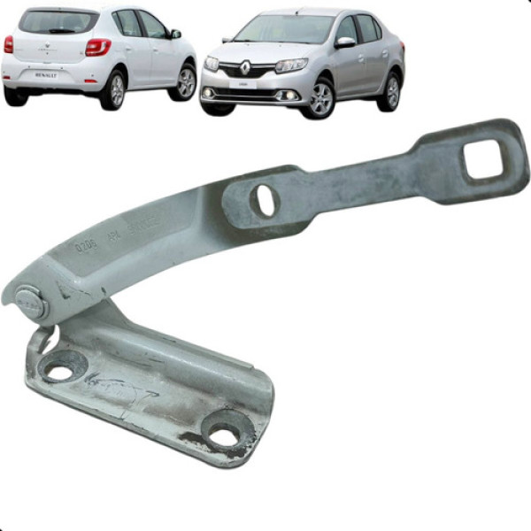 Dobradiça Braço Capô Lado Esquerdo Sandero Logan 2015 A 2019