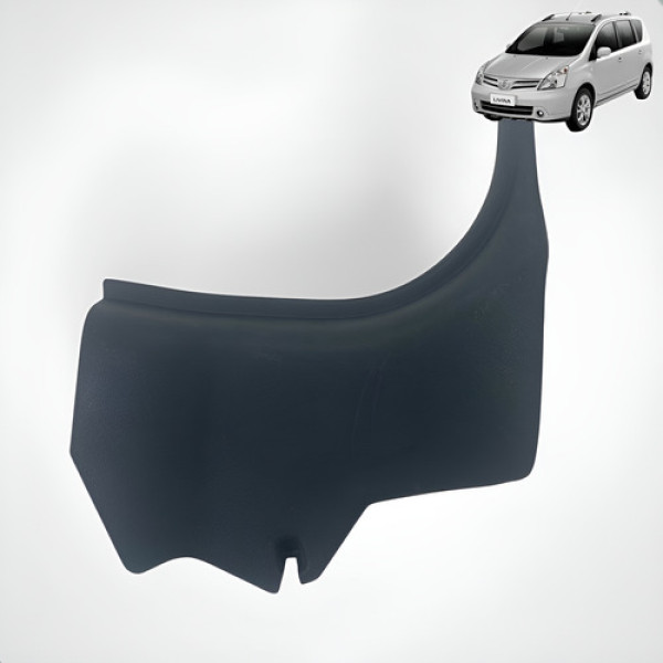 Acabamento Soleira Direita Livina 2009 2014 Dianteira Preto