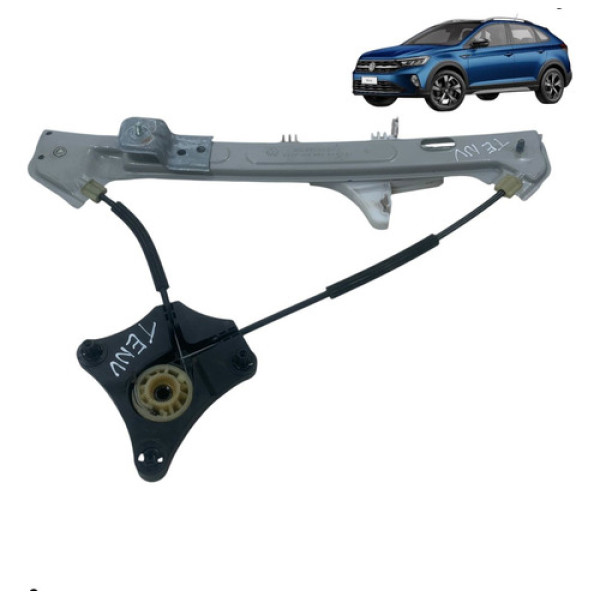 Máquina Vidro Traseira Esquerda Nivus 2021 2022 2023 2024