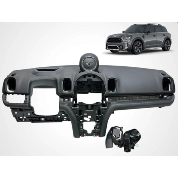 Kit Airbag Mini Countryman 2020 2021 2022 2023 Original Preto