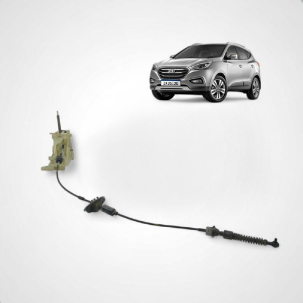 Alavanca Trambulador Automático Hyundai Ix35 2.0 2014 A 2019 Cinza