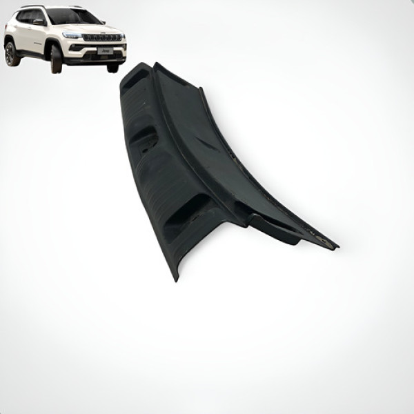 Acabamento Soleira Porta Malas Compass 2017 2021 Preto