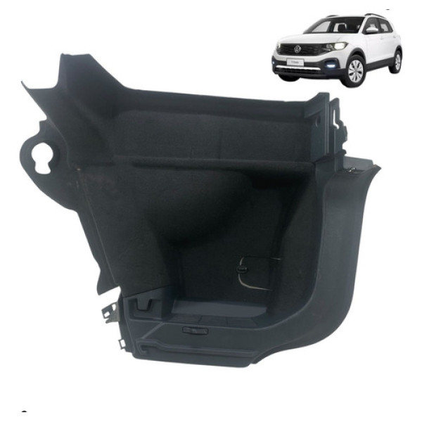 Forro Esquerdo Porta Malas Tcross 2020 A 2024 