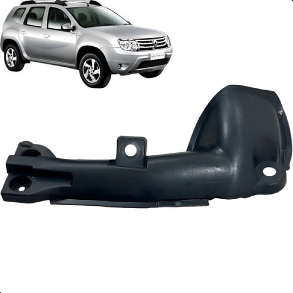Moldura Proteção Sensor Tras  Duster 2012 2015 Ambos Lados  Preto