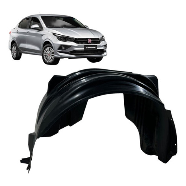 Parabarro Traseiro Esquerdo Fiat Cronos 2017 A 2023