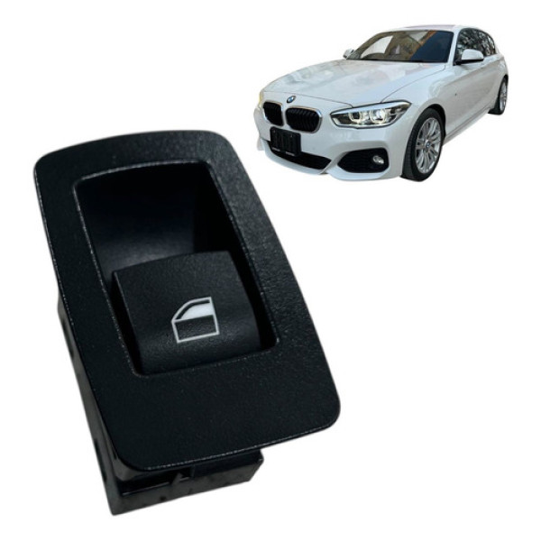 Botão Vidro Porta Bmw 120i 2016 A 2018 Traseira Ambos Lado