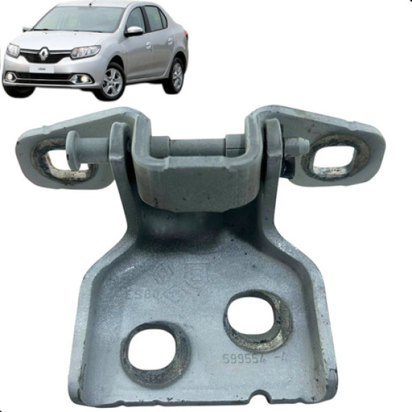 Dobradica Porta Logan 2015 2017 Dianteira/traseira Esquerda