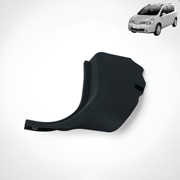 Acabamento Soleira Esquerda Livina 2009 2014 Dianteira Preto