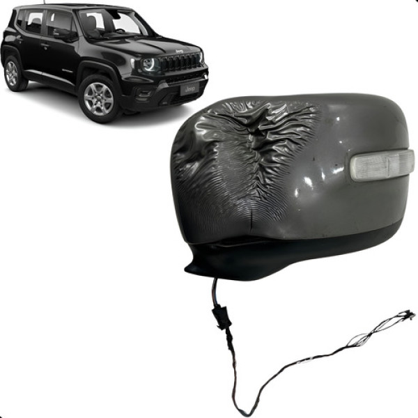 Retrovisor Esquerdo Externo Jeep Renegade 1.8 2018 Detalhe