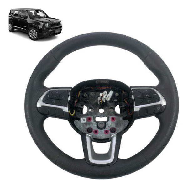 Volante Direção Jeep Renegade 2016 2017 2018 2021 Preto