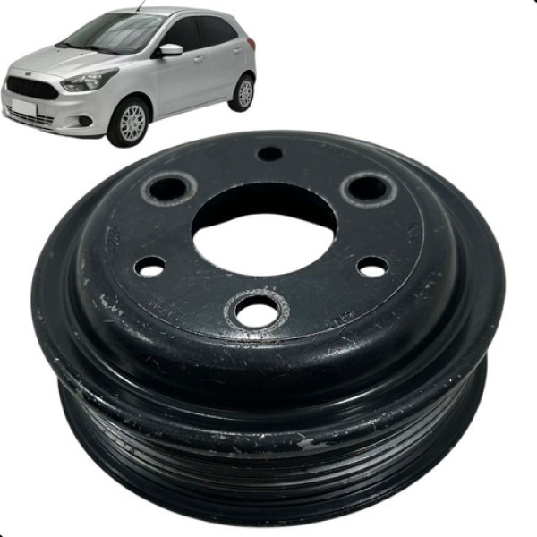 Polia Bomba Agua Ford Ka 1.0 3 Cilindros 2015 A 2018
