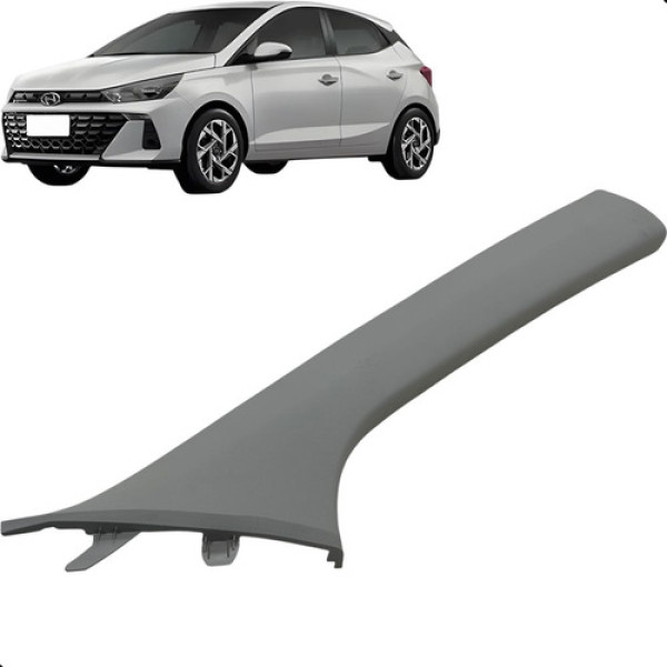 Acabamento Coluna Parabrisa Dianteiro Direito Hb20 2020 2024