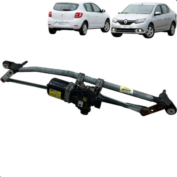 Motor Limpador Parabrisa Renault Logan Sandero 2015 A 2020