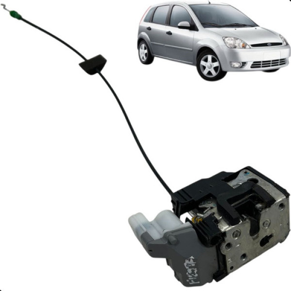 Fechadura Elétrica Dianteira Direita Ford Fiesta 1.0 2007