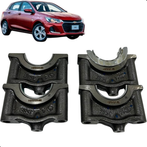 Jogo Mancal Motor Chevrolet Onix 1.0 Turbo 2020 A 2024