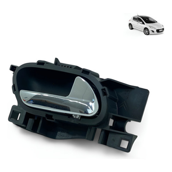 Maçaneta Traseira Direita Peugeot 308 2012 A 2016 Interna Traseira