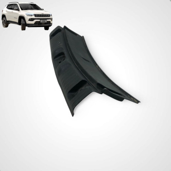 Acabamento Soleira Porta Malas Compass 2017 2021 Preto