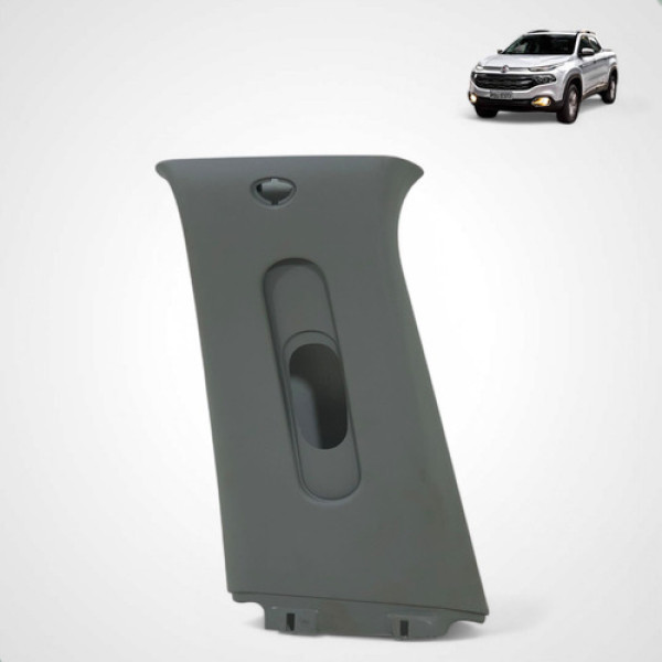 Acabamento Coluna Cinto Direito Fiat Toro 2017 2018 2020 Bege