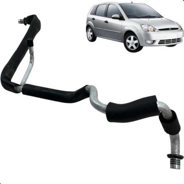 Mangueira Do Ar Condicionado Ford Fiesta 1.6 2007 A 2013