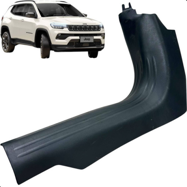 Soleira Porta Dianteira Esquerda Jeep Compass 2022 2024 Preto