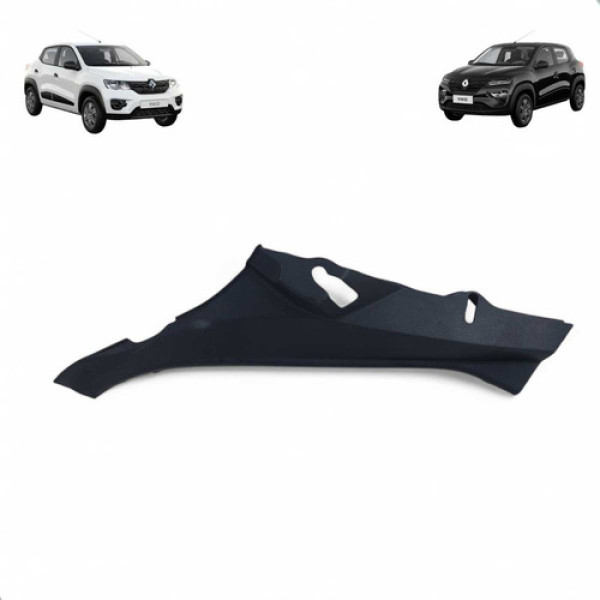 Soleira Traseira Esquerda Renault Kwid 2018 A 2024 Preto