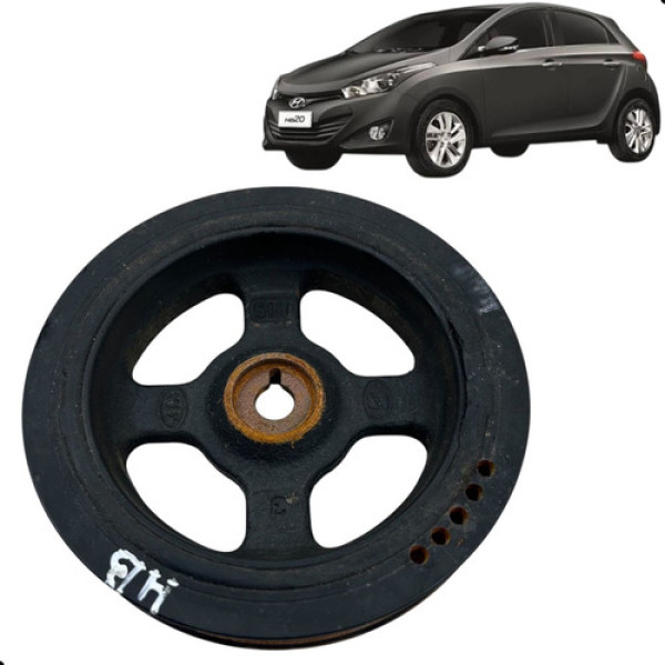 Polia Do Virabrequim Hyundai Hb20 1.6 2013 A 2019