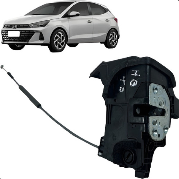 Fechadura Porta Traseira Direita Hyundai Hb20 2021 A 2025