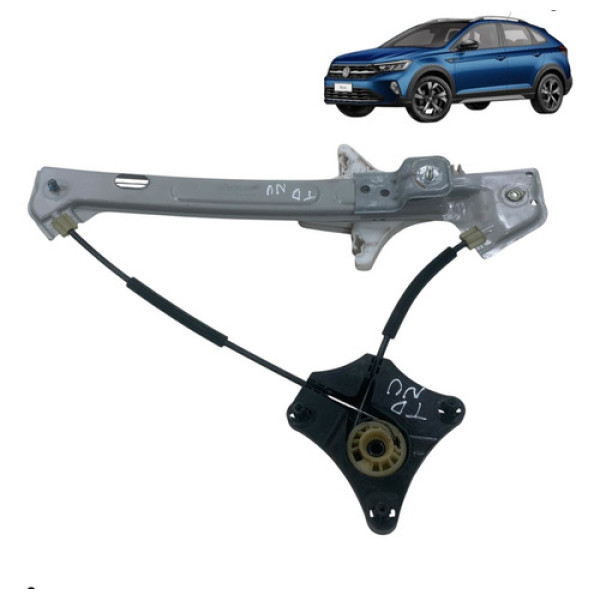 Máquina Vidro Porta Traseira Direita Nivus 2021 2022 2023