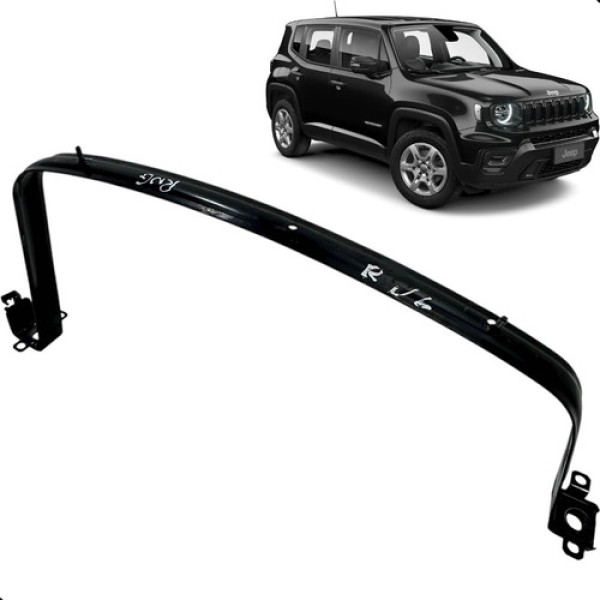 Suporte Do Tanque Jeep Renegade 1.8 2018 A 2021 Preto