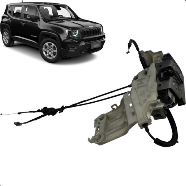 Fechadura Dianteira Esquerda Jeep Renegade 1.8 2018 A 2022