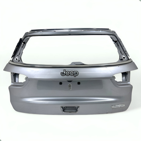 Tampa Traseira Porta Malas Compass 2017 2018 2019 2020 2021 Prata