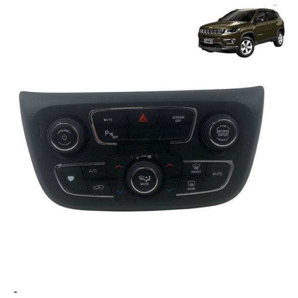 Botao Comando Ar Condicionado Jeep Compass 2018 2019 2020 Preto