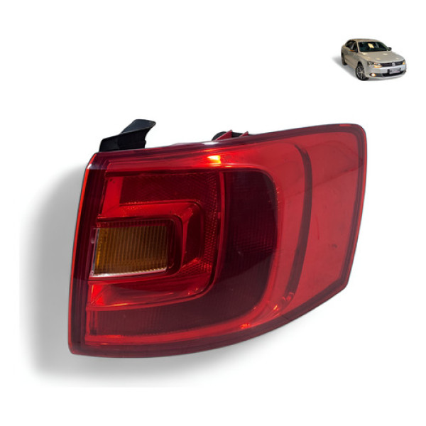 Lanterna Canto Direito Jetta 2011 A 2014 C/detalhe Direito/passageiro Vermelho