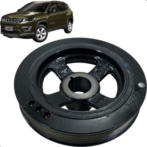 Polia Do Virabrequim Jeep Compass 2.0 Flex 2018 2019 2020