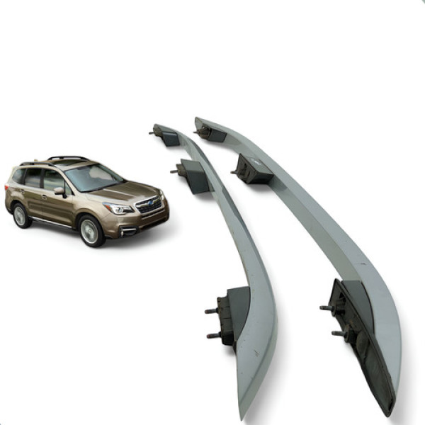Rack Teto Subaru Forester 2014 2015 2016 2017  Prateada