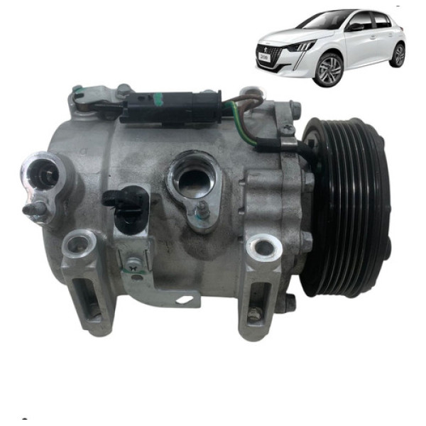Compressor Ar Condicionado Peugeot 208 2021 2023 