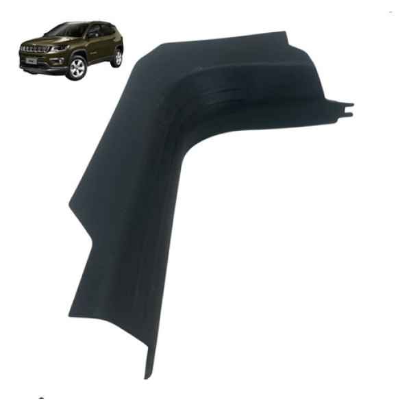 Soleira Interna Dianteira Direita Jeep Compass 2018 2021 Preto