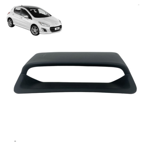 Moldura Computador Bordo Peugeot 308 2012 2016 Detalhe 