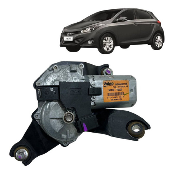 Motor Limpador Do Parabrisa Traseiro Hb20 Hatch 1.6 2013